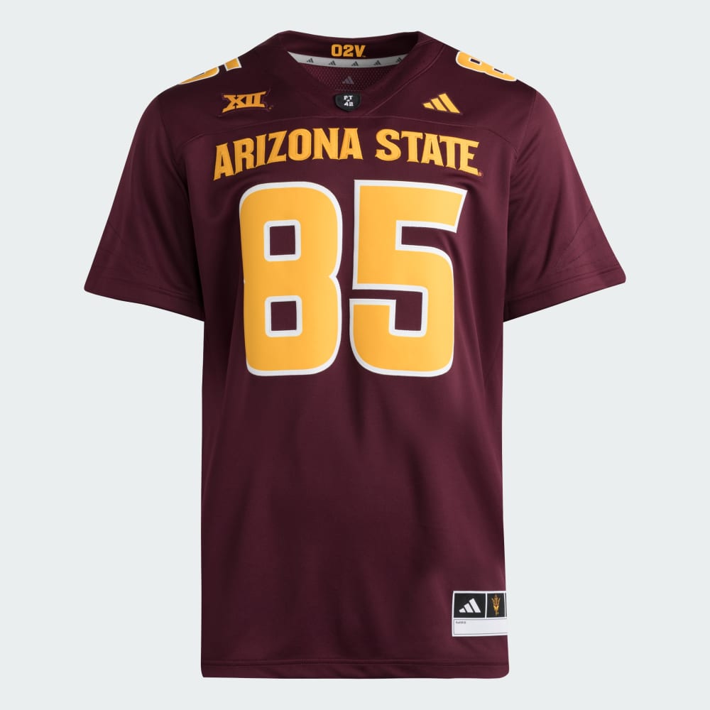 

Джерси Adidas Arizona State Sun Devils Premier Home Football Jersey, цвет Team Maroon