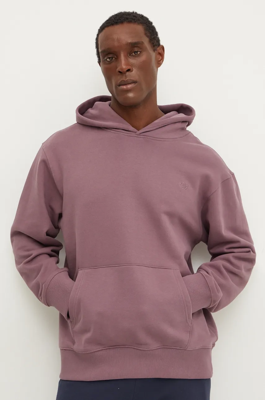 

Хлопковая толстовка adidas Originals, розовый