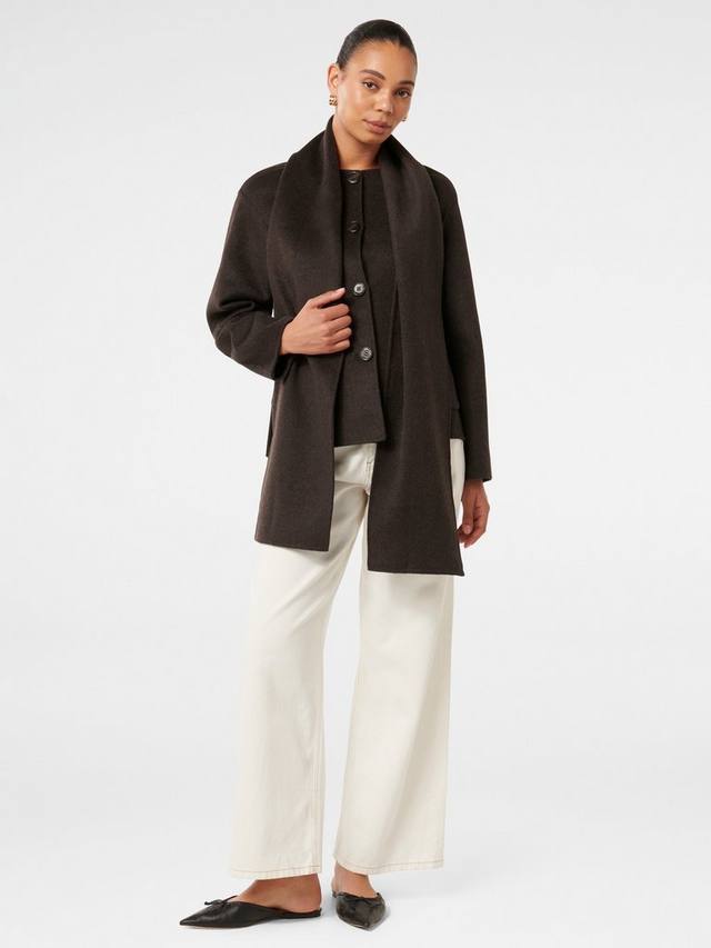 

Пальто-шарф Stella Forever New, Coffee