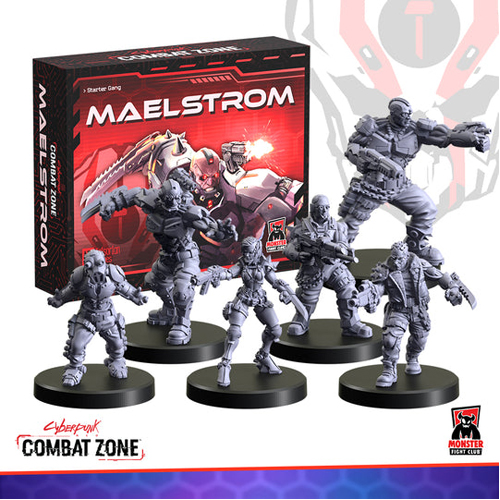 

Фигурка Cyberpunk Red:Combat Zone Maelstrom Faction Starter Box