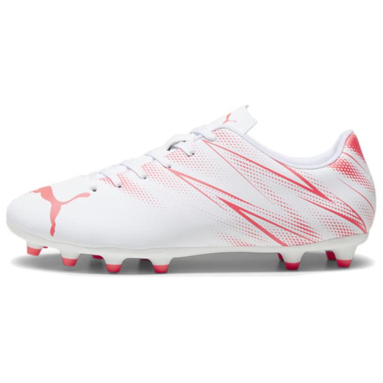

PUMA Футбольные бутсы Attacanto AG Short Rubber Studs FG Long Rubber Studs для искусственного грунта, мужские, белые, красные