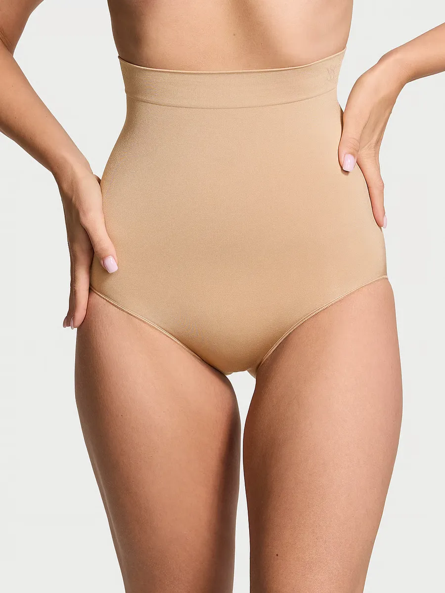 

Трусики с высокой талией SeamlessShaping Victoria'S Secret, цвет Praline