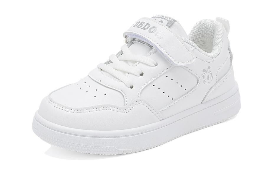 

Кроссовки BOBDOG Kids Skateboarding Shoes Kids Low-top, белый