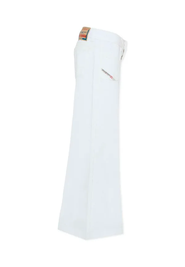 Расклешенные джинсы Diesel, White — фото 4