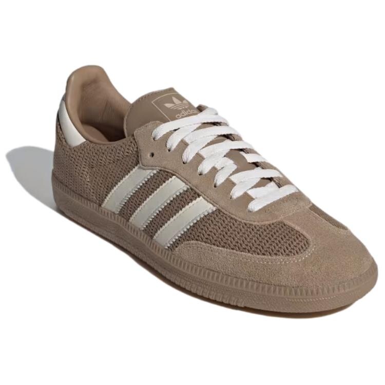 Мужские кроссовки для скейтбординга adidas originals Samba, Коричневый — фото 3
