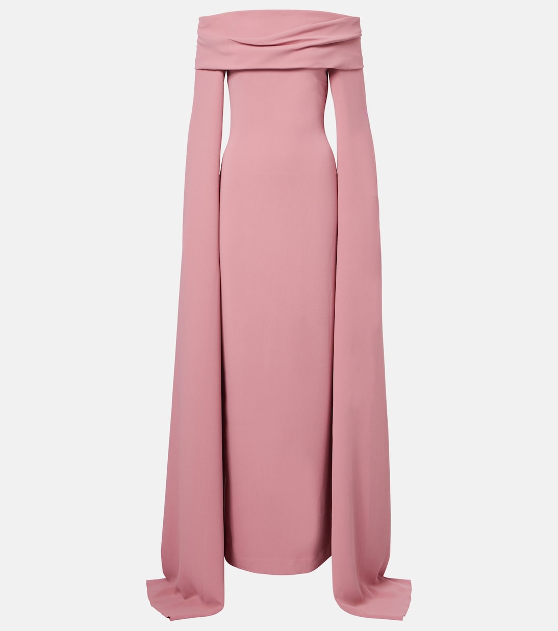 

Драпированное платье нури Solace London, Peony Pink