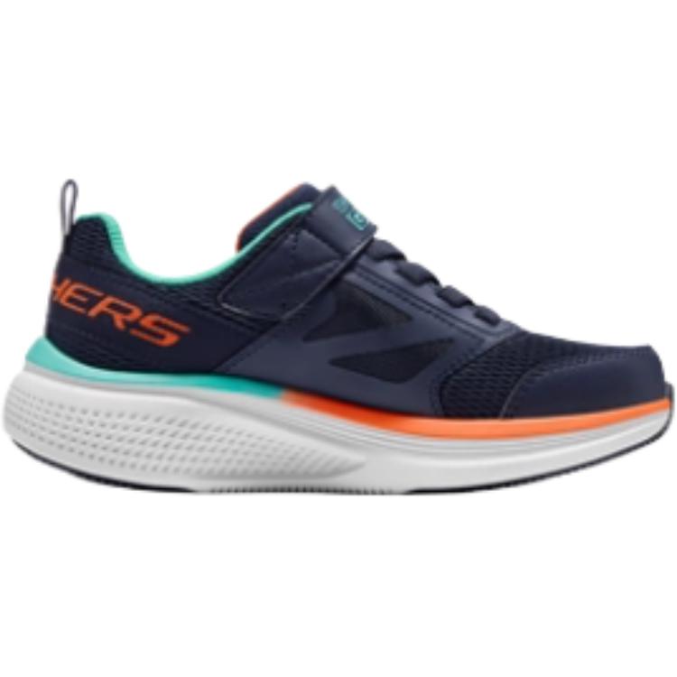 Skechers Kids Мальчиковые нескользящие противоударные износостойкие упругие низкие детские кроссовки для бега marine blue kids — фото 3