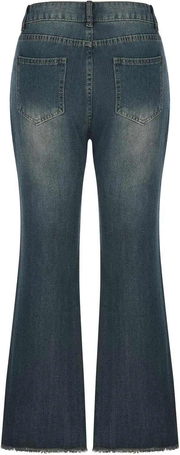 Женские джинсы High Waist Baggy Wide Leg с карманом на молнии — фото 4