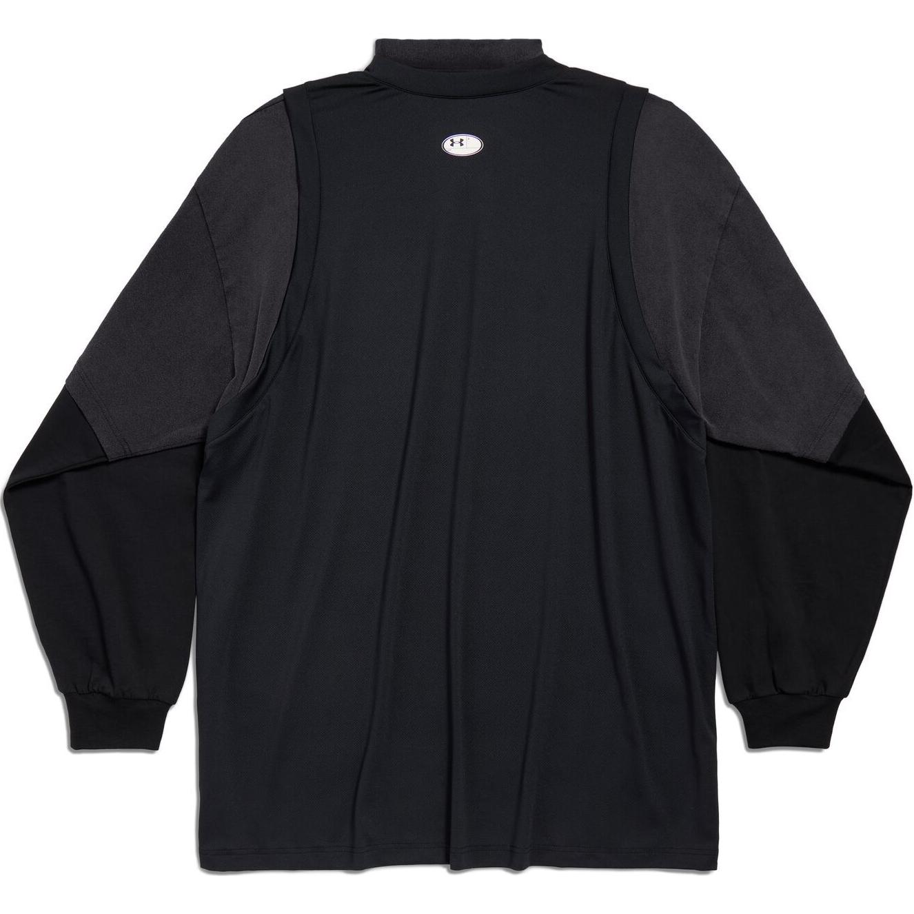 Under Armour Футболка с тройным слоем Balenciaga, черный — фото 3
