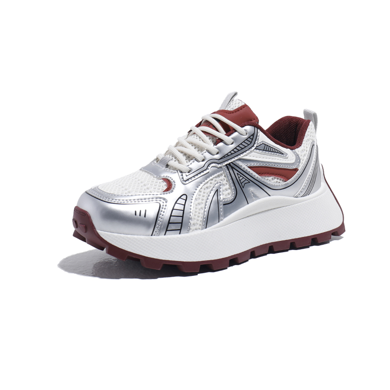 

Дышащие увеличивающие рост детские повседневные кроссовки для подростков Wooden Rabbit, коричневый