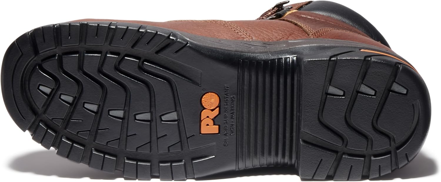 Timberland PRO мужские Helix 6 дюймов Alloy Safety Toe водонепроницаемые рабочие ботинки, Brown — фото 4