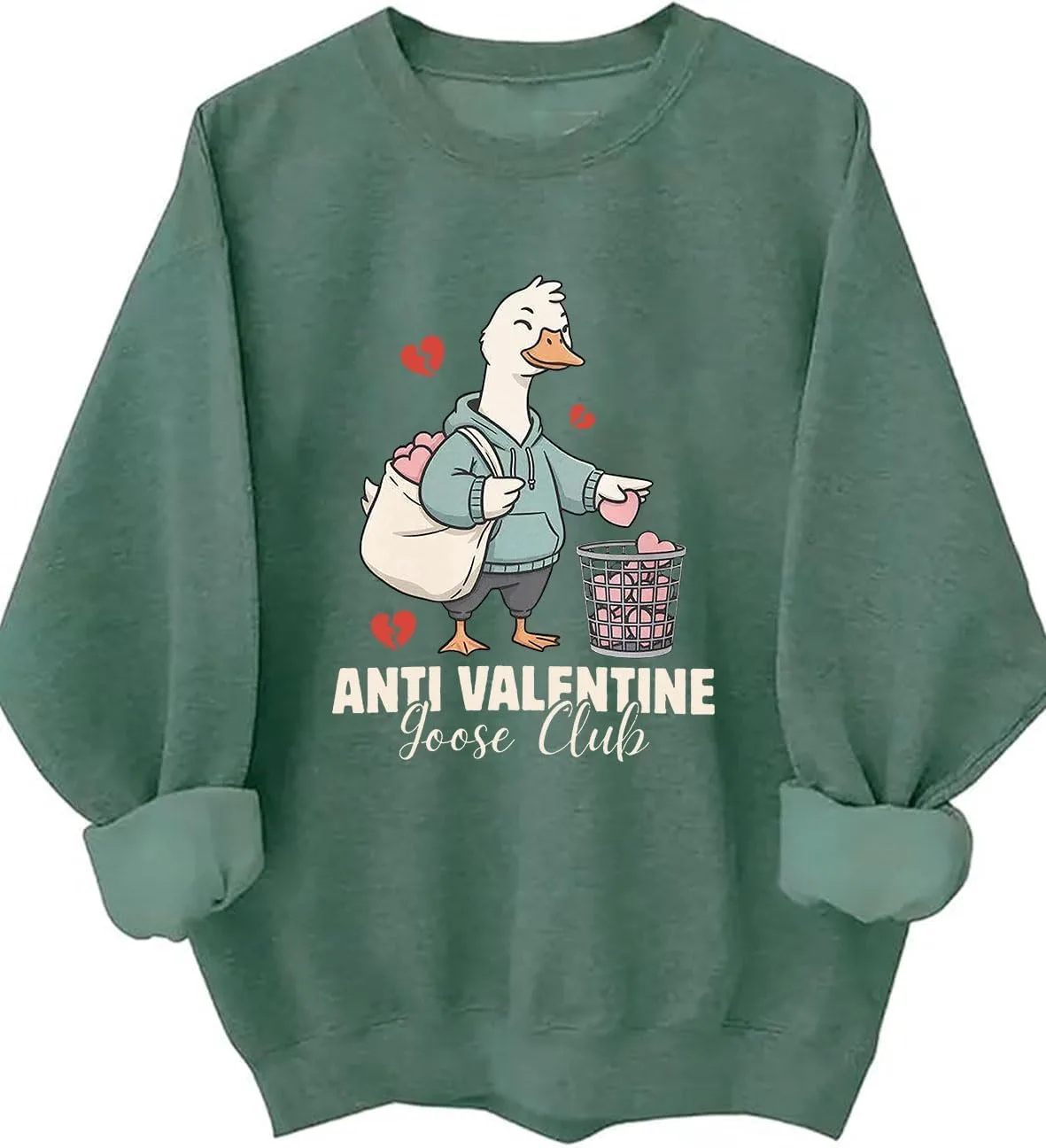 

Толстовка Anti Valentine Goose Club Batclock