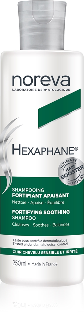 

Укрепляющий успокаивающий шампунь с гексафаном Noreva, 250 мл