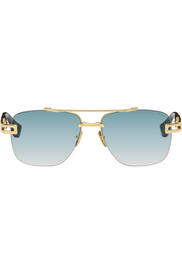 

Эксклюзивные солнцезащитные очки Ssense gold grand-evo one Dita, мультиколор