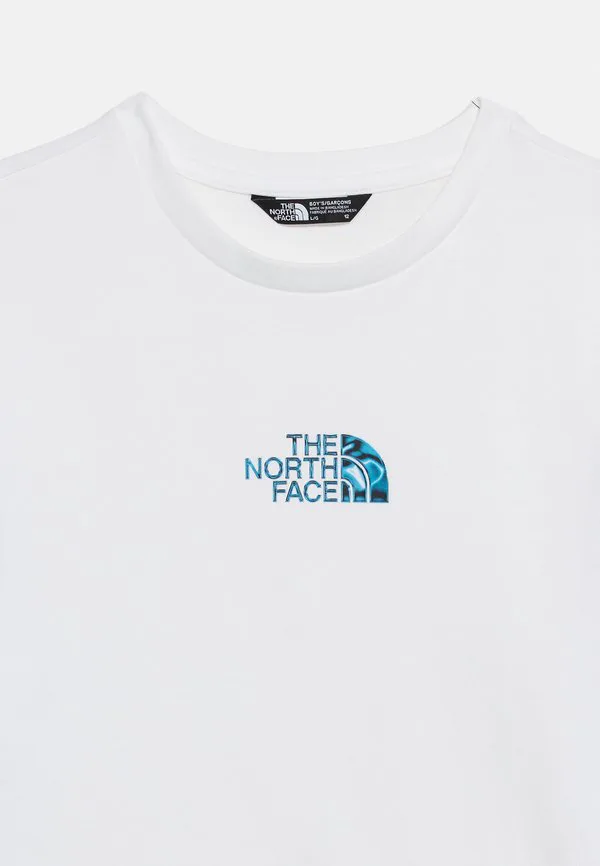Футболка с коротким рукавом и принтом в виде логотипа liquid The North Face, White — фото 3
