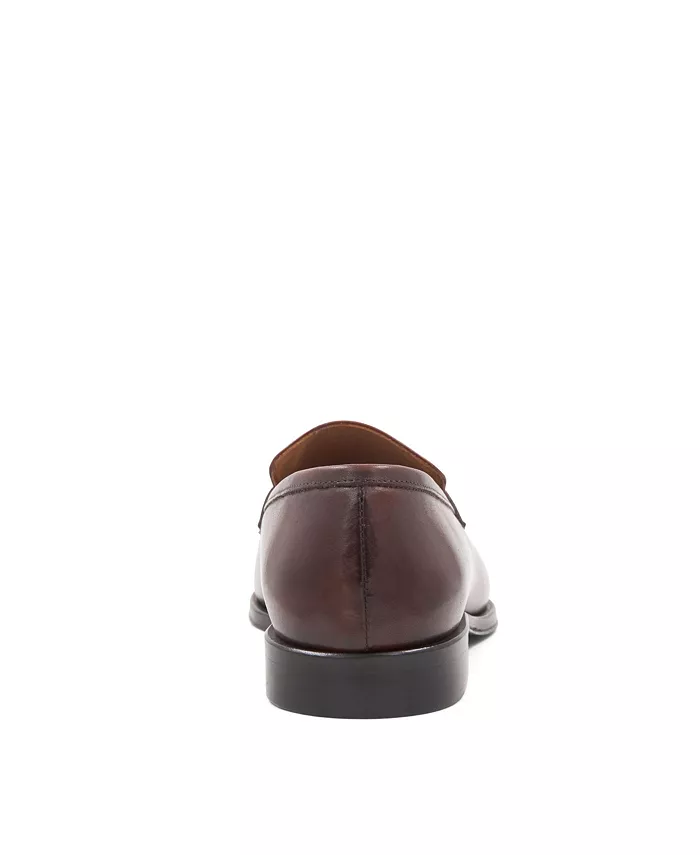 Мужские классические лоферы Maioco Penny Slip On Bruno Magli, коричневый — фото 3