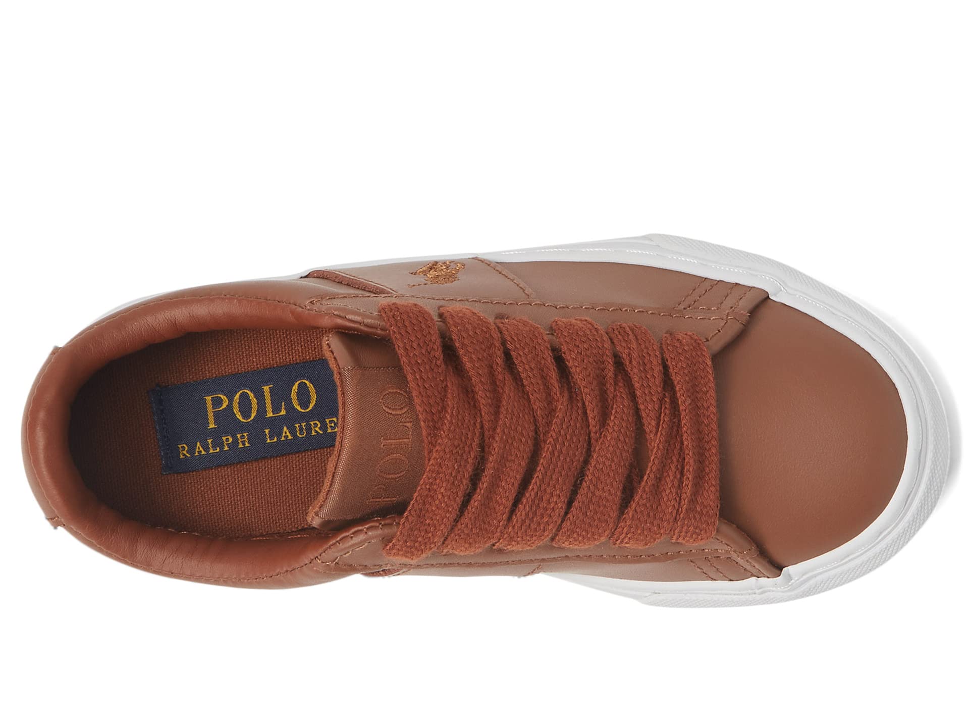 

Кроссовки Polo Ralph Lauren Kids Sayer Leather (Little Kid)