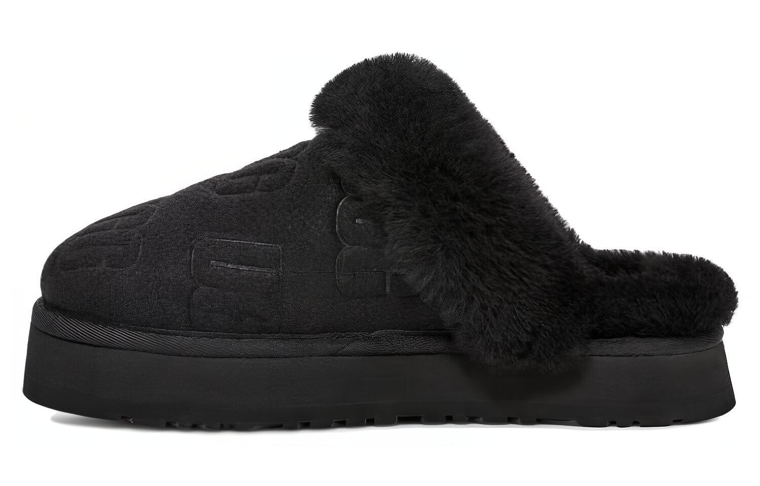

Сабо UGG Disquette Felted Slipper 'Black' Women's