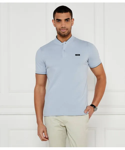 

Футболка поло Slim fit Calvin Klein, синий