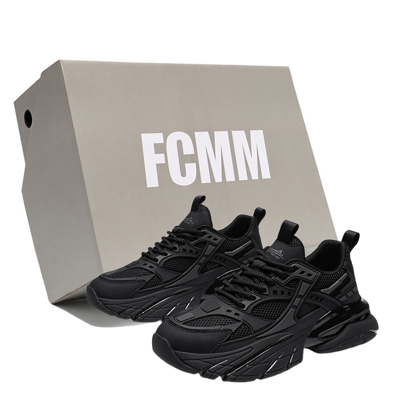 

Низкие массивные кроссовки мужские FCMM, Black White