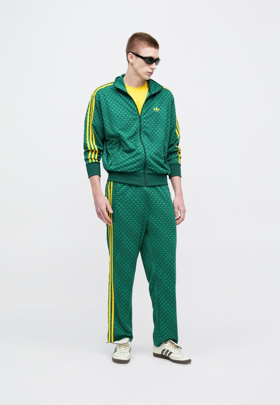Толстовка Adidas Originals FIREBIRD MONOGRAM, Collegiate Green/Green — фото 3