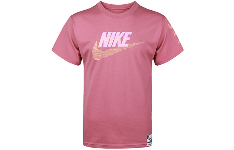

Футболка мужская бледно-ягодно-красная Nike, красный