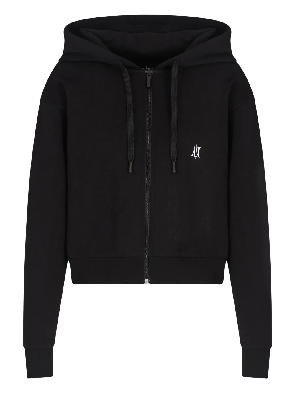 

Куртка на молнии с капюшоном Armani Exchange, черный