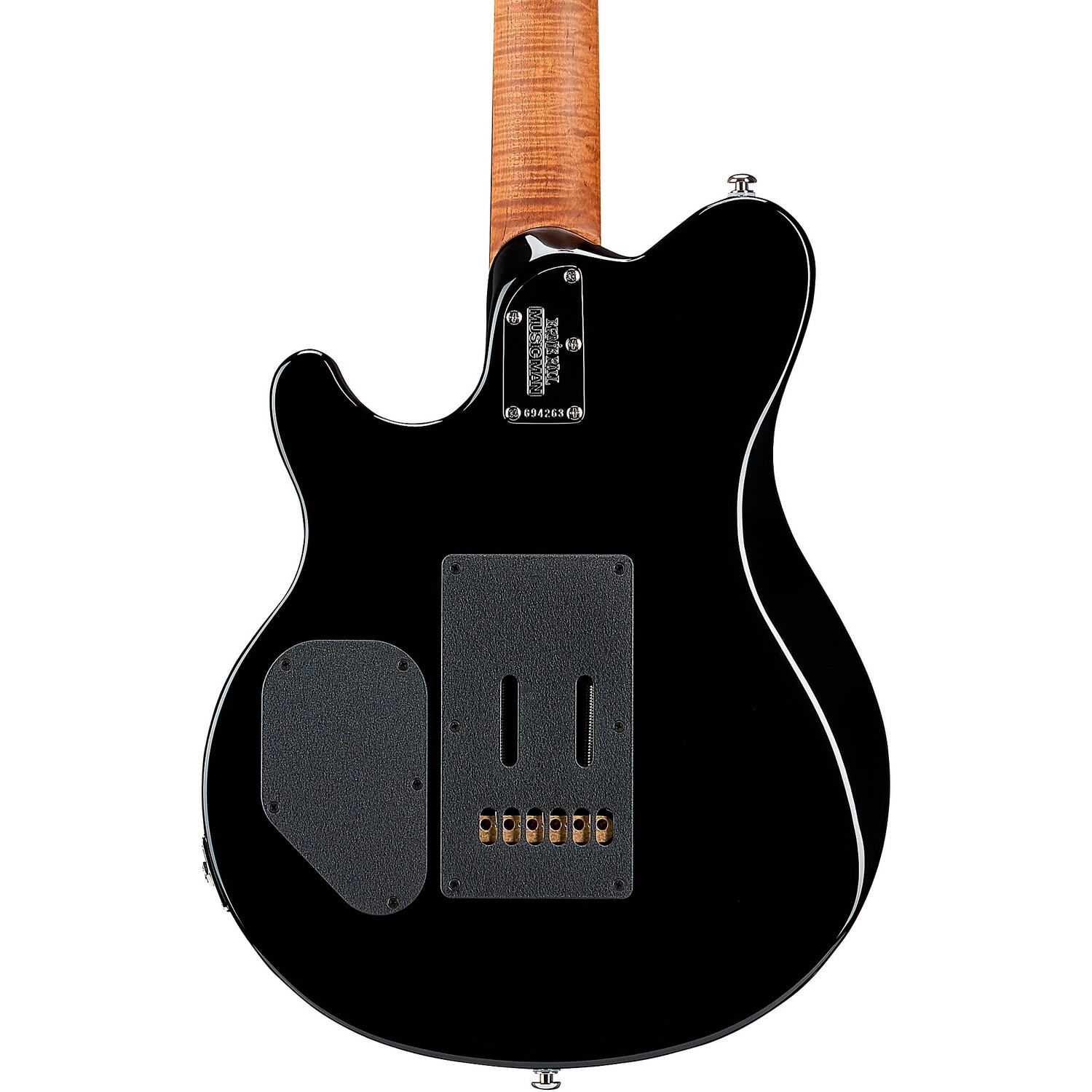 

Ernie Ball Music Man Axis Super Sport Электрогитара Flame Top Yucatan Blue