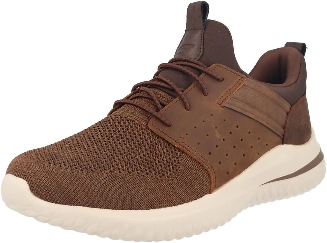 Лоферы Skechers, коричневый