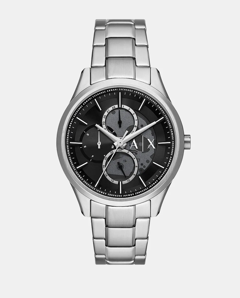 

AX1873 многофункциональные стальные мужские часы Armani Exchange, серебрянный