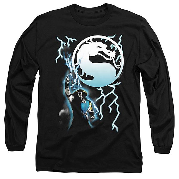 

Футболка с длинным рукавом Mortal Kombat Klassic Raiden Licensed Character