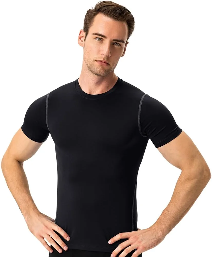 

Мужская компрессионная футболка TopTie с коротким рукавом