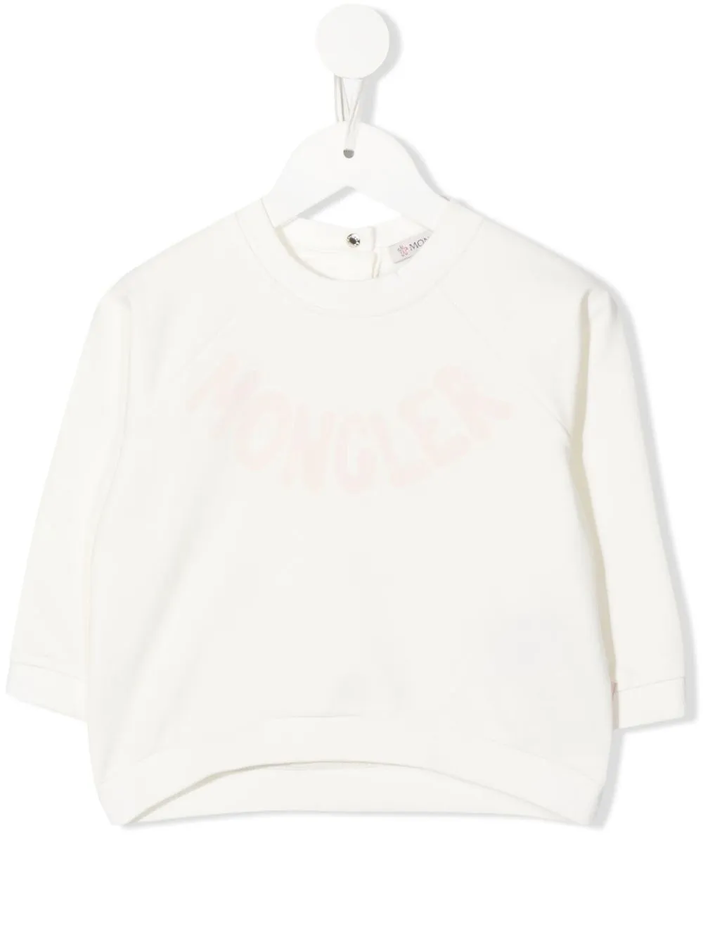 

Толстовка с логотипом Moncler Enfant, белый