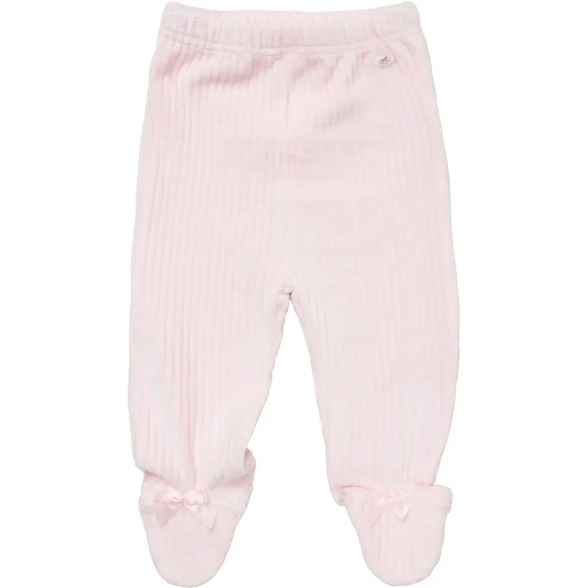 Утепленный костюм с рюшами Rock a Bye Baby Boutique, розовый — фото 4