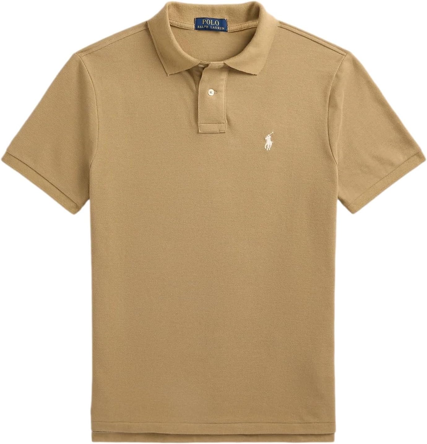 

POLO RALPH LAUREN Мужская новая классическая поло, Rl New Café Tan, Бежевый, POLO RALPH LAUREN Мужская новая классическая поло, Rl New Café Tan