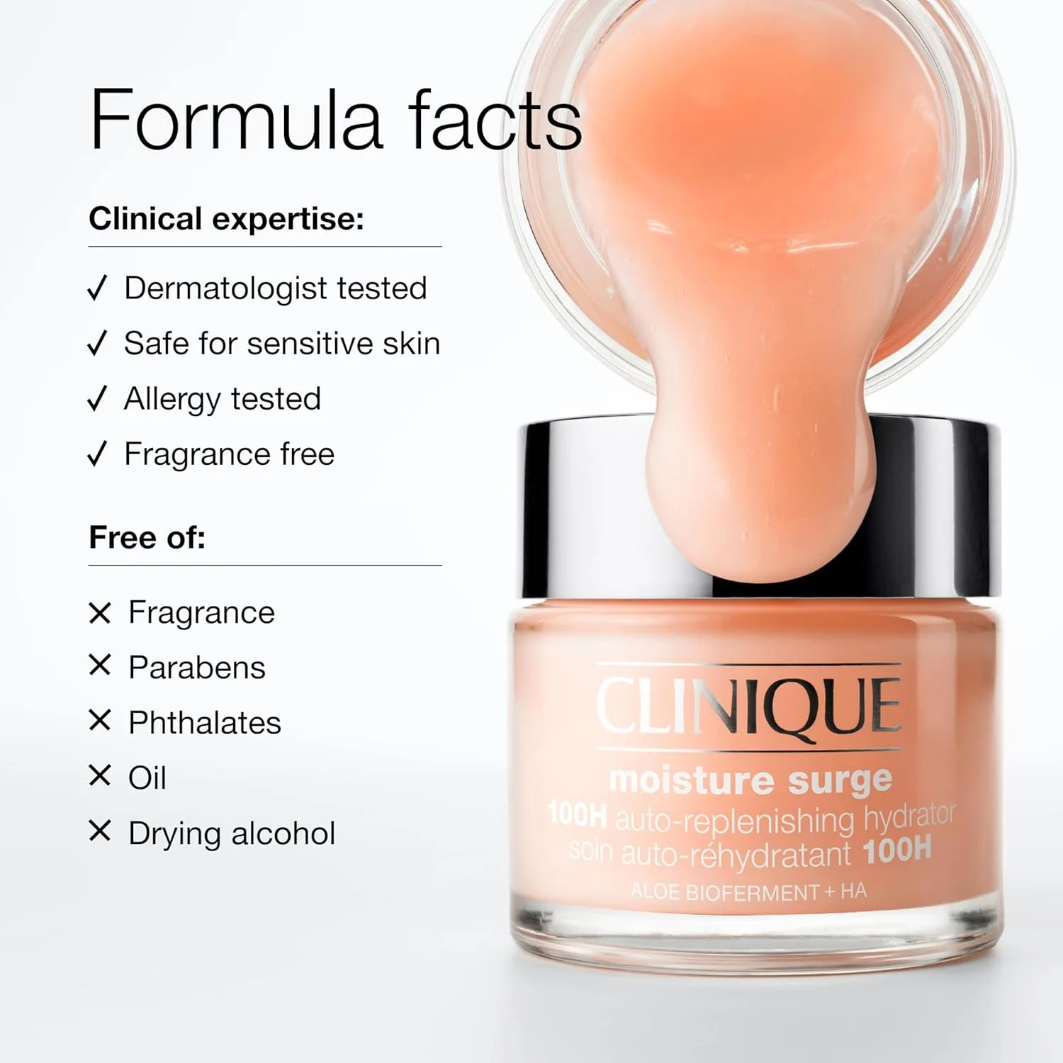 Набор Clinique — Moisture Surge Duo - Сыворотка Moisture Surge Active Glow Serum + Увлажняющий крем для лица без масла с автовосстановлением в — фото 4