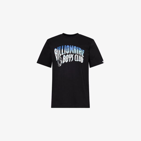 

Футболка из хлопка с принтом "Great wave" Billionaire Boys Club, черный