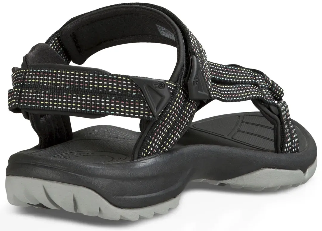 Сандалии Teva "Terra Fi Lite", с застежкой-липучкой, цвет Clbp-City-Lights-Black-Paste — фото 4