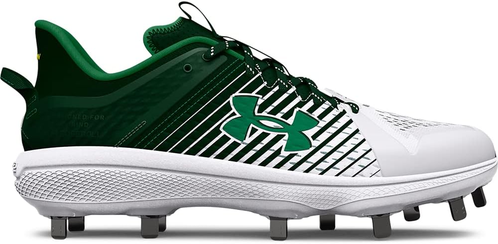 Бейсбольные бутсы Under Armour для мужчин Yard Low Mt, зеленый — фото 4