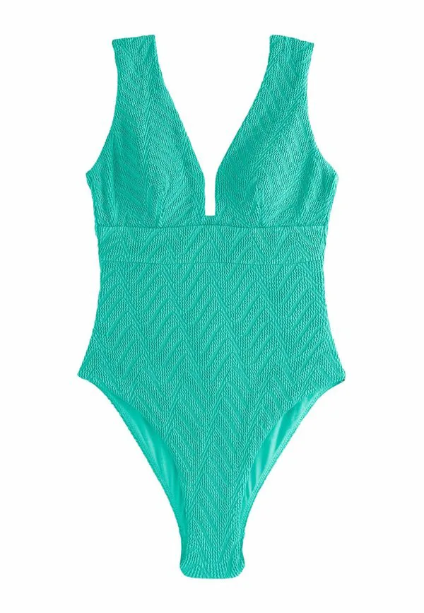 

Купальник с глубоким вырезом для утягивания живота Next, Aqua Green Crinkle Textured, Зеленый, Купальник с глубоким вырезом для утягивания живота Next, Aqua Green Crinkle Textured