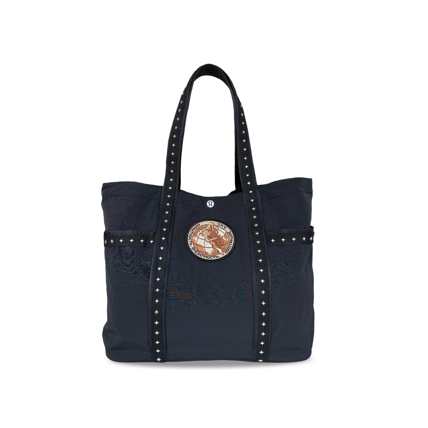 

Lululemon Рюкзак через плечо из переработанного нейлона Unisex Black