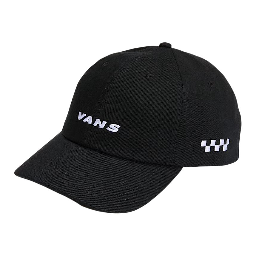 

Vans Хлопковая бейсболка унисекс черная, Black