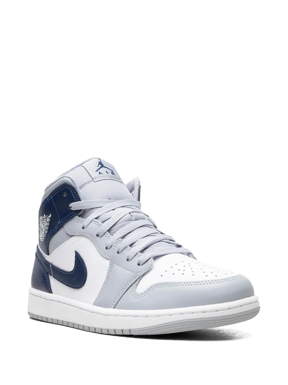 Кроссовки Air  1 Grey Jordan, серый — фото 2