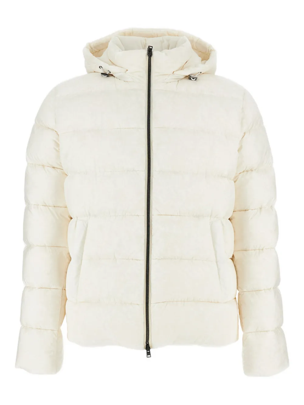 

Пуховик со съемным капюшоном Herno, бежевый