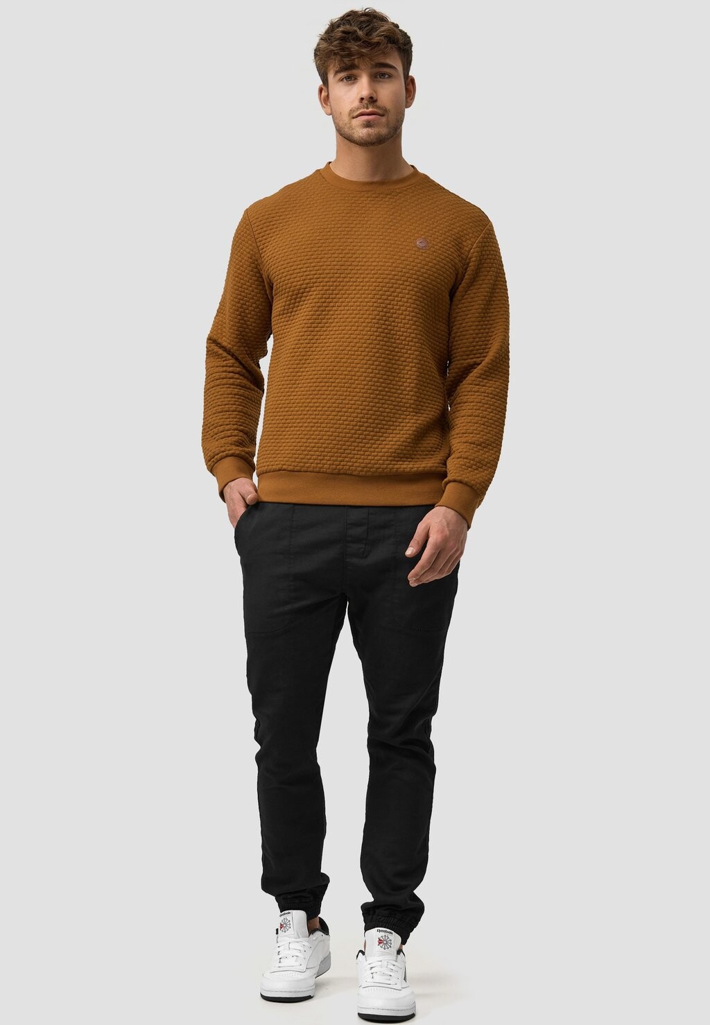 

Толстовка Dash INDICODE JEANS, пестрый коричневый