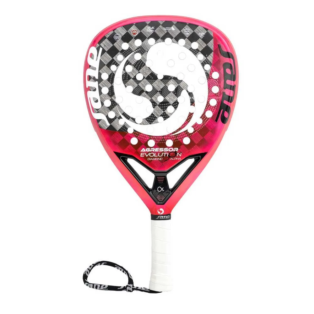 

Ракетка для паделя Sane Padel Agressor evolution diamond alpha, розовый