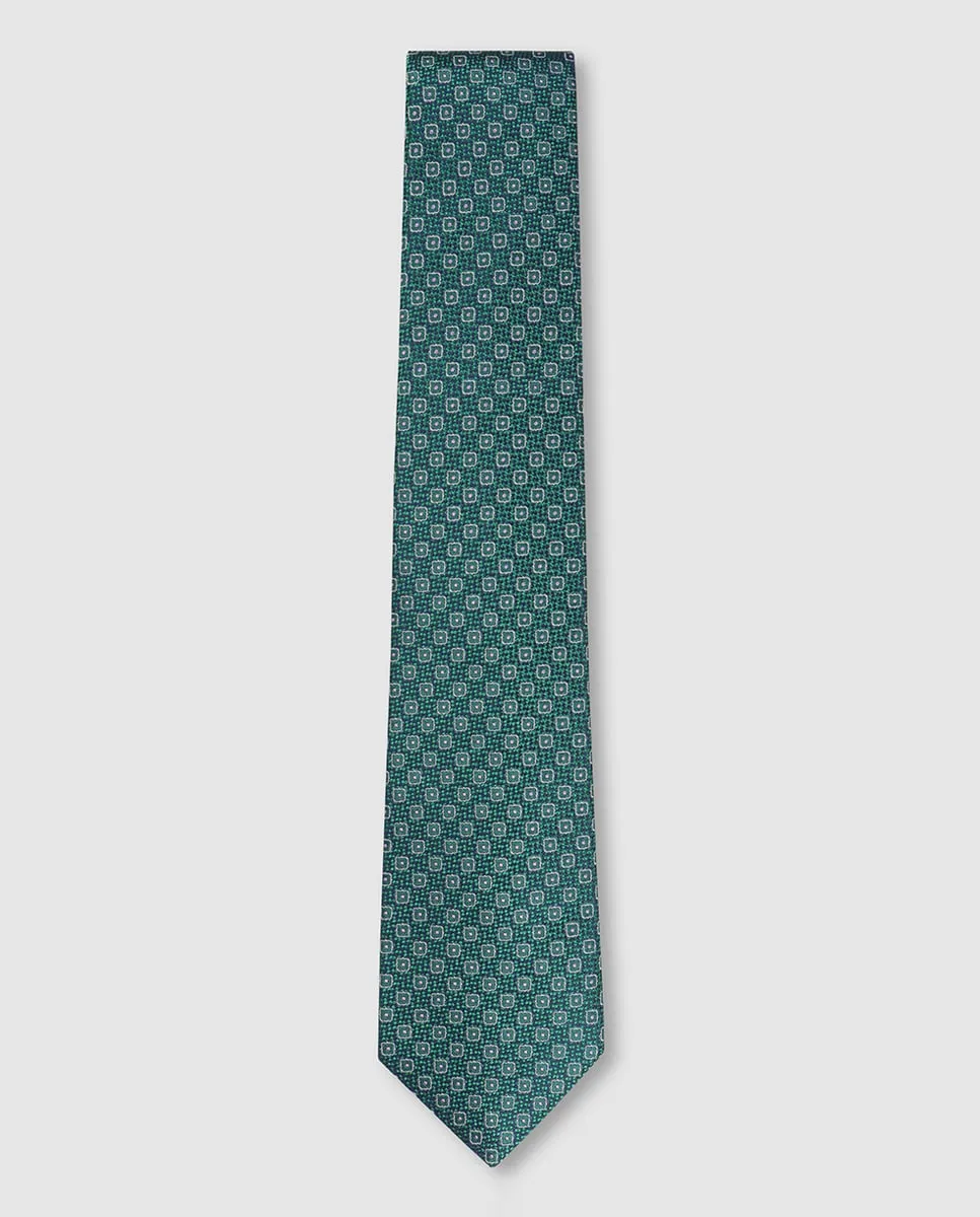 

Мужской шелковый галстук Miguel Bellido, зеленый
