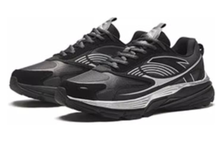 Кроссовки ANTA Lifestyle Shoes Men Low-top Castle Grey / Foundation Black, черный — фото 2