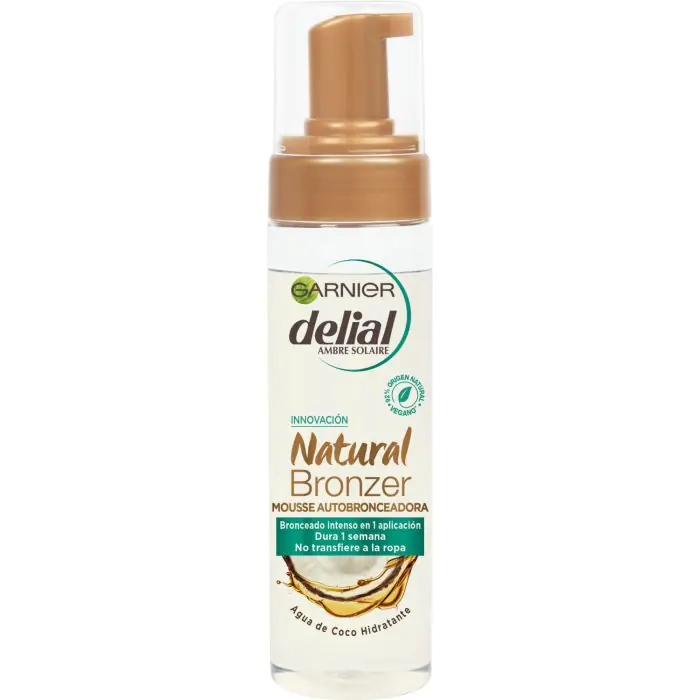 

Автозагар delial natural bronzer mousse autrobronceadora Garnier, объем 200 мл