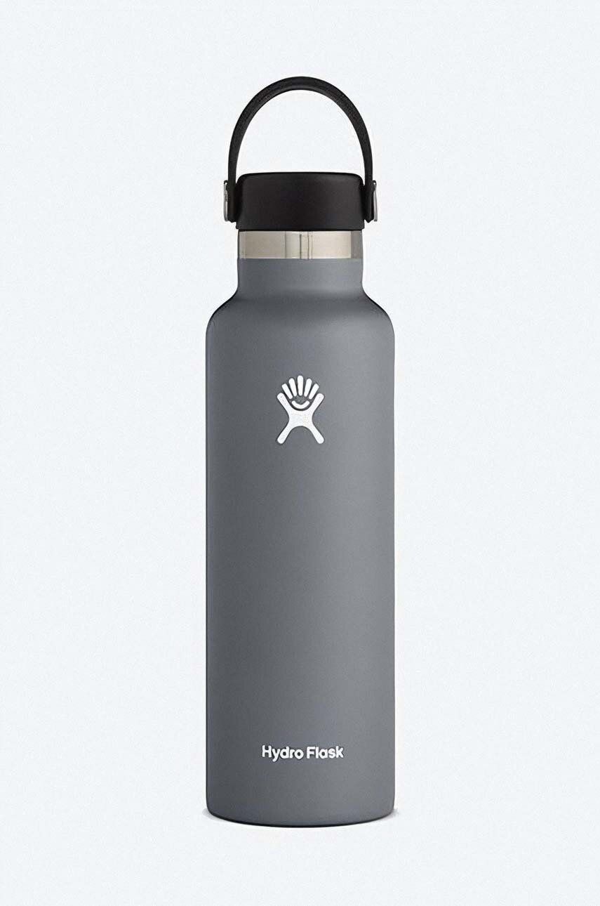 

Термобутылка Hydro Flask, 21 унция, стандартная гибкая крышка, серый